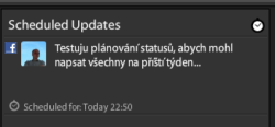 Plánování TweetDeck