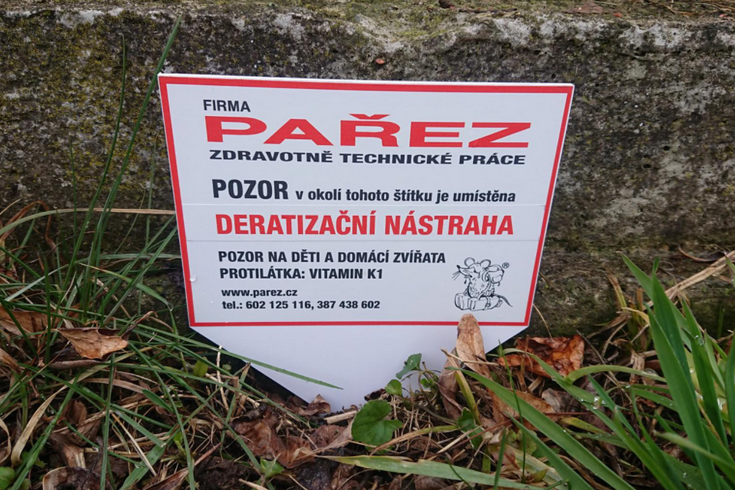 Deratizace Pařez